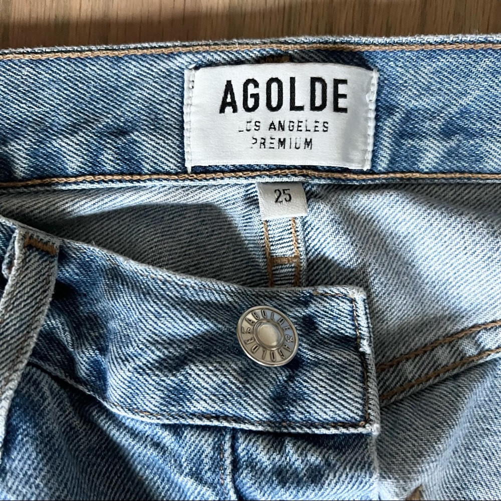 Agolde Riley Cropped - Picture 2 of 8